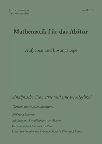 Mathematik für das Abitur