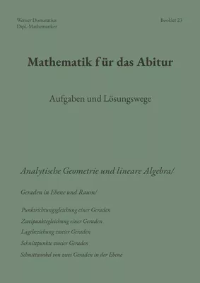 Mathematik für das Abitur