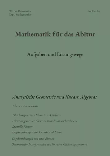 Mathematik für das Abitur