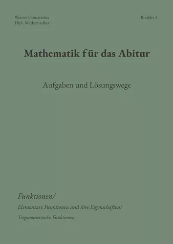 Mathematik für das Abitur