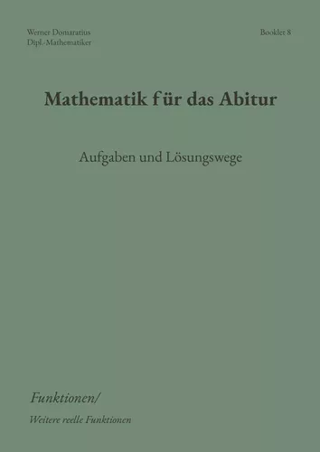 Mathematik für das Abitur