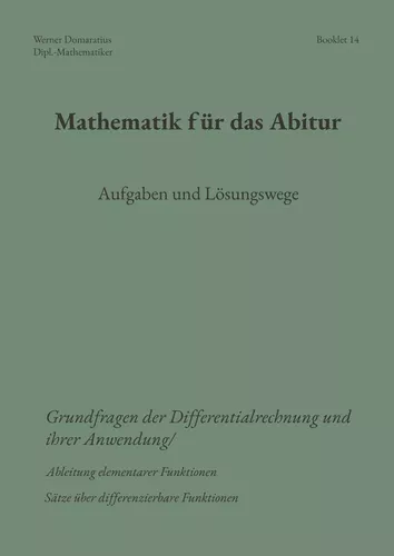 Mathematik für das Abitur