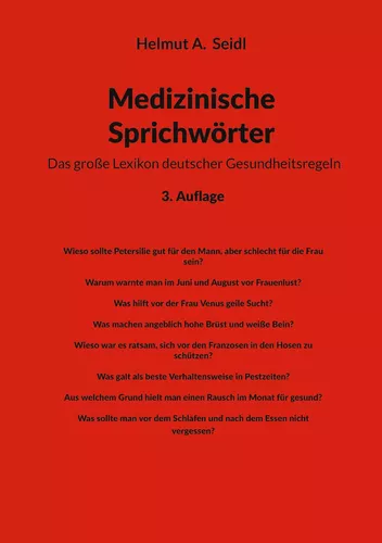 Medizinische Sprichwörter