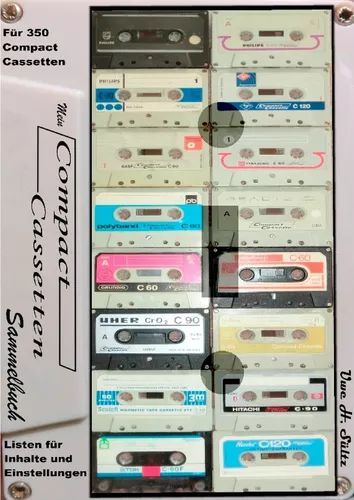 Mein Compact-Cassetten-Sammelbuch/Notizbuch mit Inhaltsverzeichnis