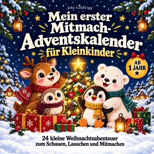 Mein erster Mitmach-Adventskalender für Kleinkinder