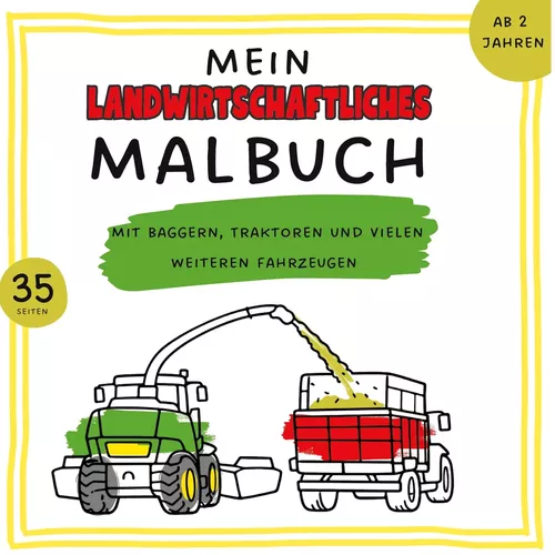 Mein landwirtschaftliches Malbuch