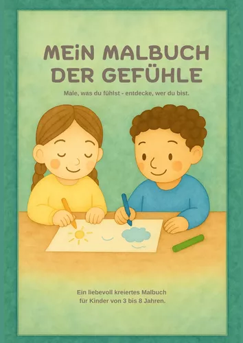 Mein Malbuch der Gefühle