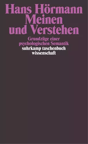 Meinen und Verstehen