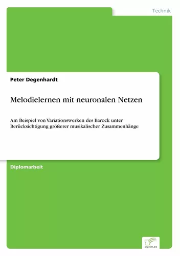Melodielernen mit neuronalen Netzen