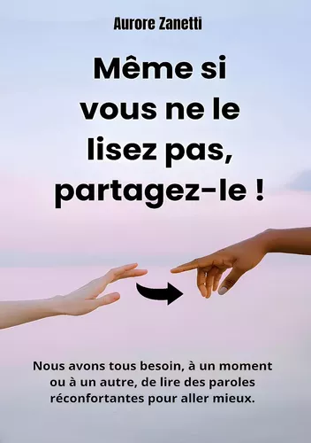 Même si vous ne le lisez pas, partagez-le !