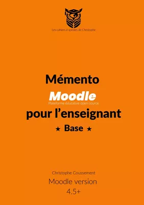 Mémento Moodle pour l'enseignant