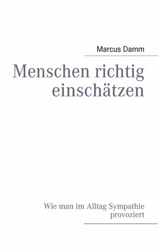 Menschen richtig einschätzen