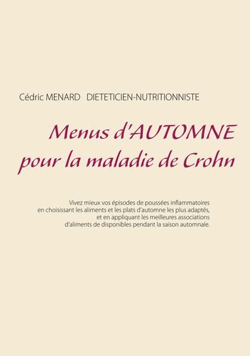 Menus d'automne pour la maladie de Crohn