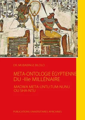 Méta-Ontologie Égyptienne du  -IIIe millénaire