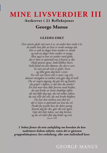 Mine Livsverdier III