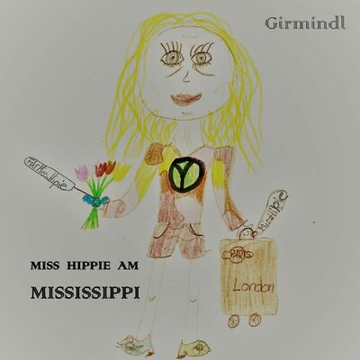 Miss Hippie am Mississippi