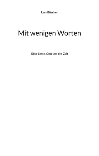 Mit wenigen Worten