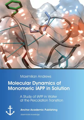 Molecular Dynamics of Monomeric IAPP in Solution: A Study of IAPP in Water at the Percolation Transition
