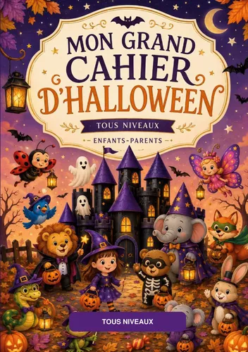 Mon grand cahier d'Halloween