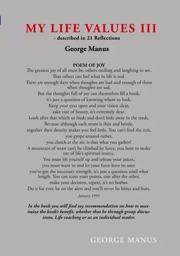 My life values III