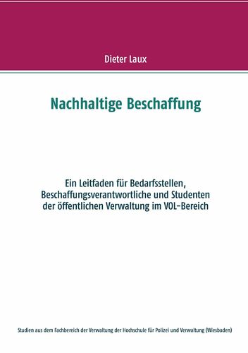 Nachhaltige Beschaffung