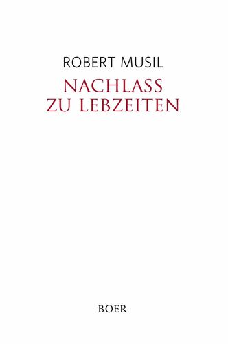 Nachlaß zu Lebzeiten