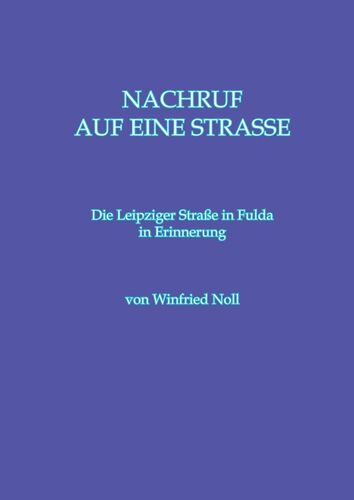 Nachruf auf eine Straße