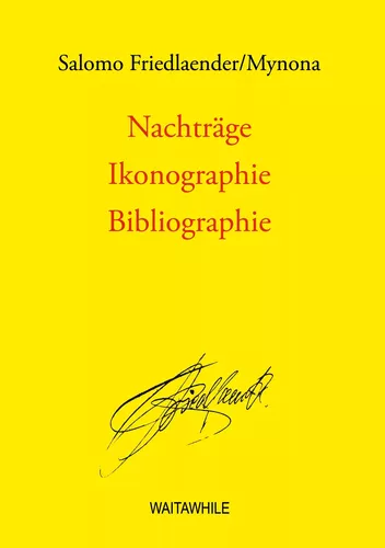 Nachträge, Ikonographie, Bibliographie