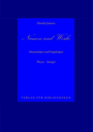 Namen und Werke 11