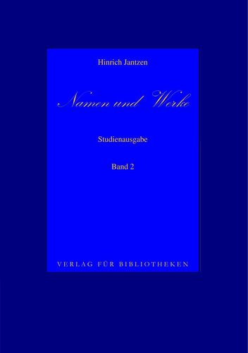 Namen und Werke 2