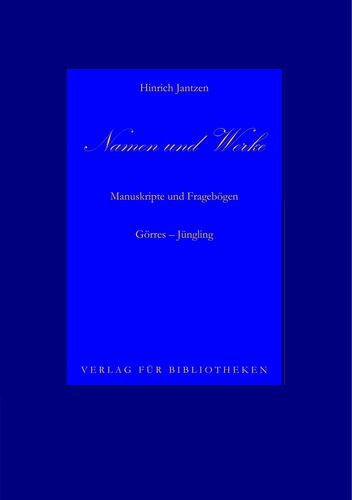 Namen und Werke 8