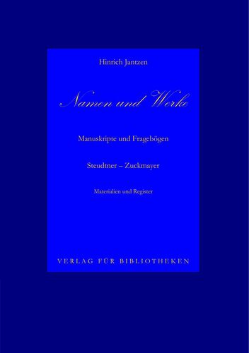 Namen und Werke