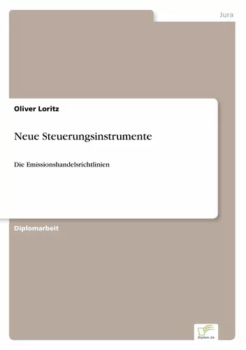 Neue Steuerungsinstrumente