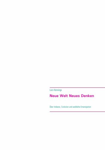 Neue Welt Neues Denken