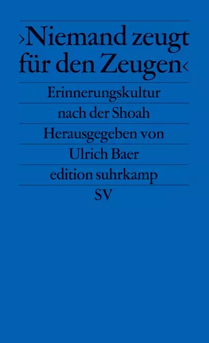 »Niemand zeugt für den Zeugen«