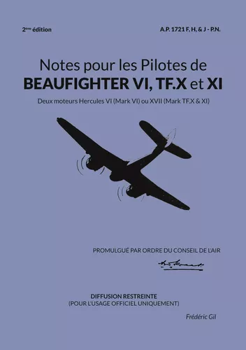 Notes pour les Pilotes de BEAUFIGHTER VI, TF.X et XI