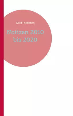 Notizen 2010 bis 2020