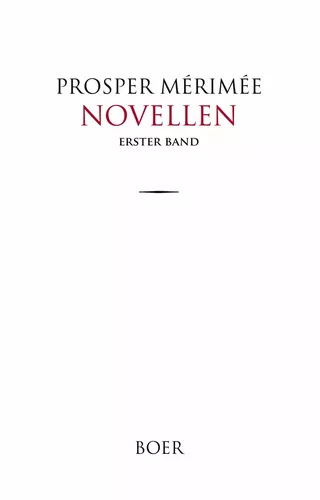 Novellen, Erster Band