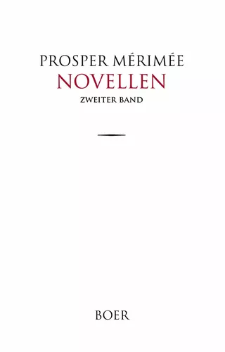 Novellen, Zweiter Band