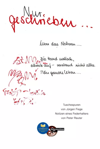 Nur geschrieben ...