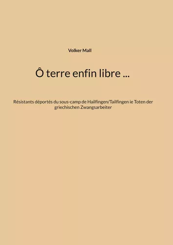 Ô terre enfin libre ...