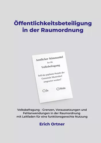 Öffentlichkeitsbeteiligung in der Raumordnung