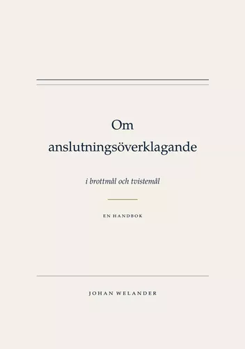 Om anslutningsöverklagande