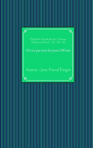 On n'a pas tous les jours 200 ans