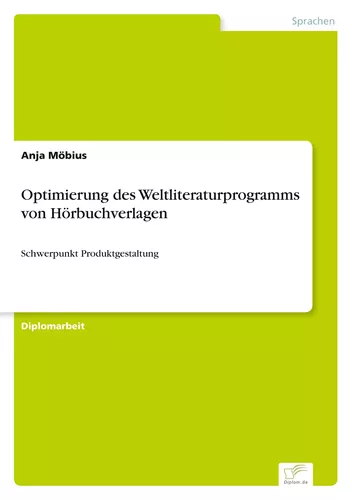 Optimierung des Weltliteraturprogramms von Hörbuchverlagen