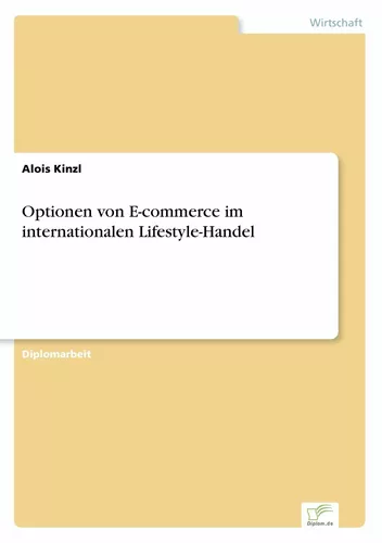 Optionen von E-commerce im internationalen Lifestyle-Handel