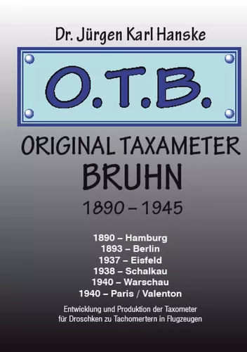 Original Taxameter Bruhn 1890 - 1945