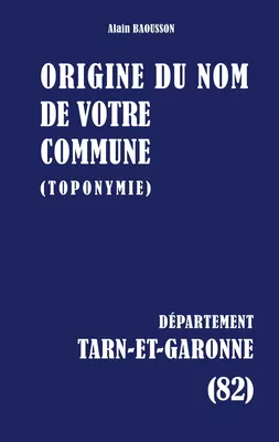 Origine du nom de votre commune