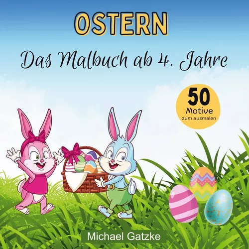 Ostermalbuch für Kinder ab 4 Jahren