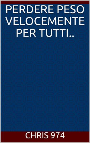 Perdere peso velocemente per tutti.